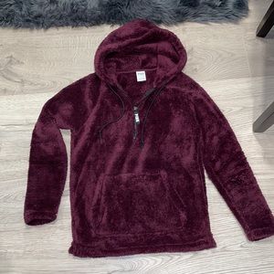 VS PINK Teddy- The softest coziest pull over hoody!